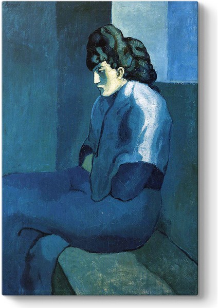Pablo Picasso - Melancholy Woman Tablosu