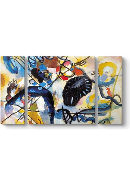 Wassily Kandinsky - Mostra Vercelli Tablosu