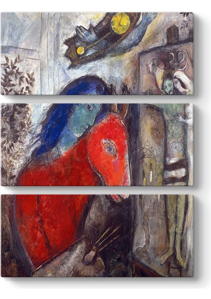 Marc Chagall - Self Portrait Tablosu