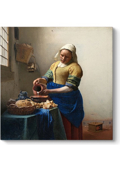 Johan Vermeer - Sütçü Kız Tablosu