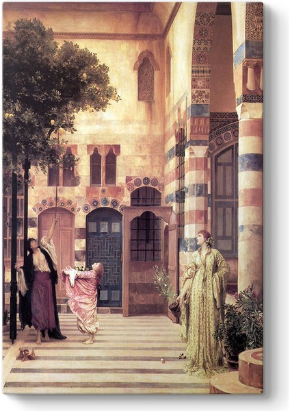 Frederic Leighton - Old Damascus Tablosu