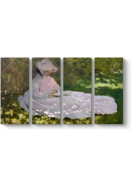 Claude Monet - Springtime Tablosu