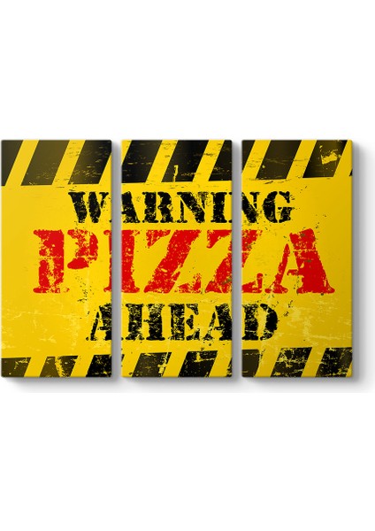 Vektörel Pizza Tabela Tablosu