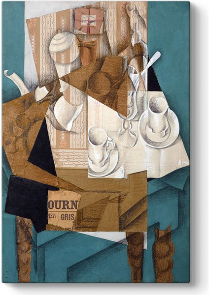 Juan Gris - Le Petit Dejeuner Tablo