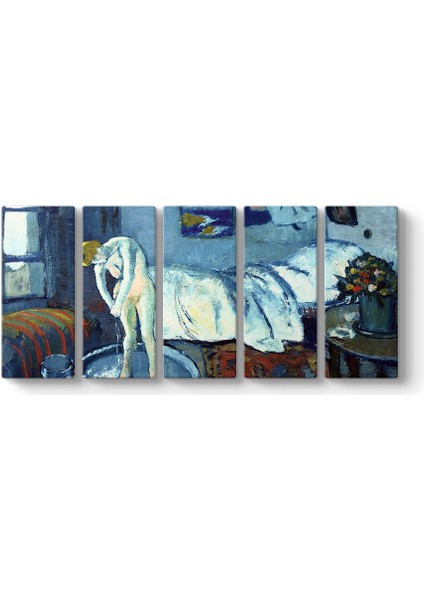 Pablo Picasso - The Blue Room Tablosu