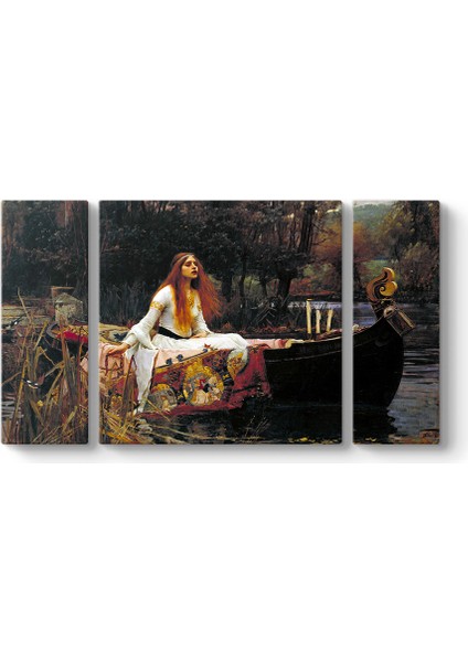 Edmund Blair Leighton - Lady Of Shalott Tablosu