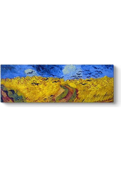 Vincent Van Gogh - Buğday Tarlası ve Kargalar Tablosu