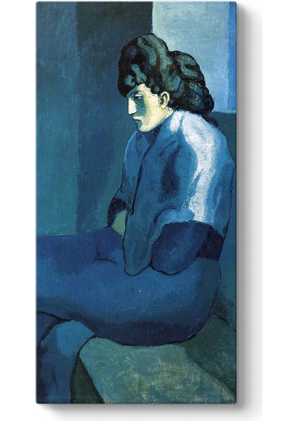 Pablo Picasso - Melancholy Woman Tablosu