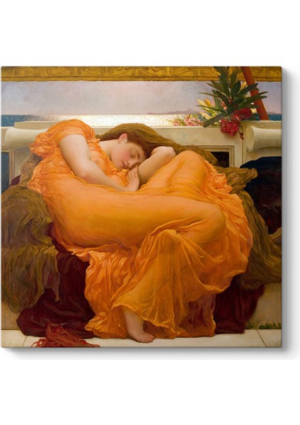Frederic Leighton - Haziran Alevi Tablosu