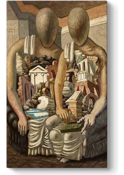 Giorgio De Chirico - Arkeologlar Tablosu