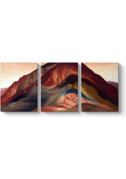 Georgia Okeeffe - Rust Red Hills Tablosu