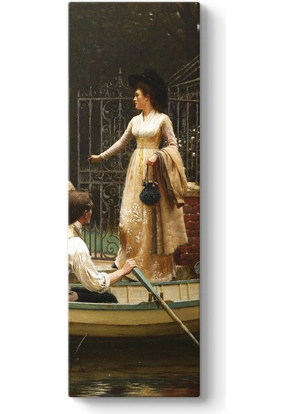 Edmund Blair Leighton - The Elopement Tablosu