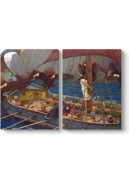 John William Waterhouse - Ulysses And The Sirens Tablosu