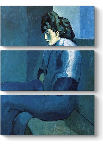 Pablo Picasso - Melancholy Woman Tablosu