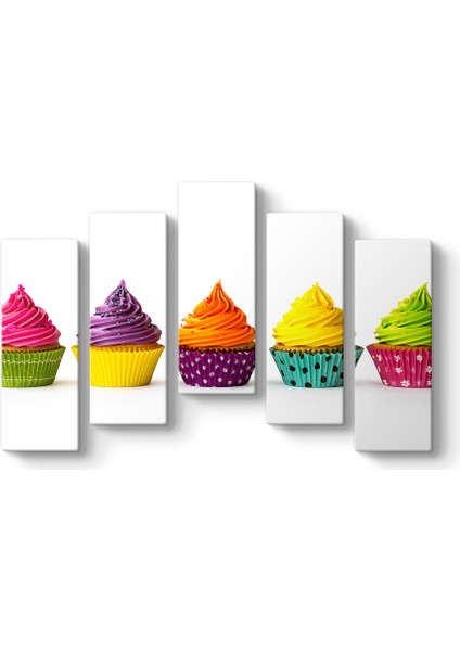 Renkli Cupcake Tablosu