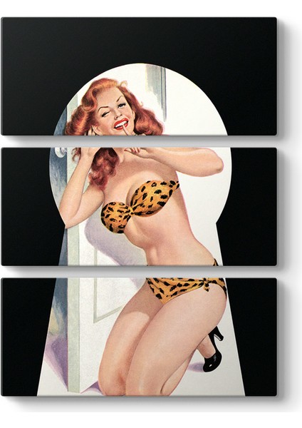 Pin Up Girl Anahtar Kilidi Tablosu