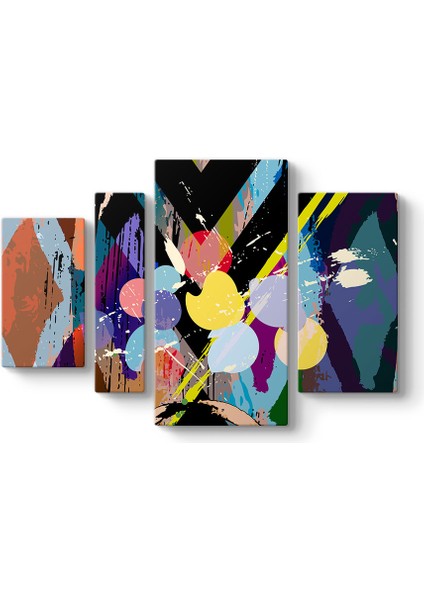 Abstract Rhomb Tablosu