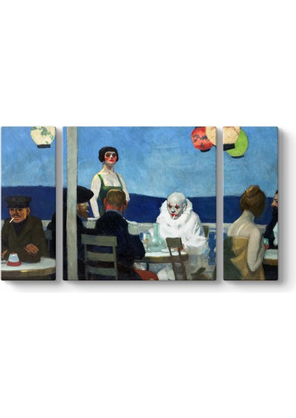 Edward Hopper - Soir Bleu Tablosu
