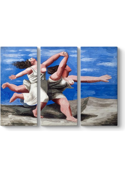Pablo Picasso - Women Running Tablosu
