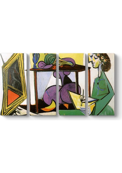 Pablo Picasso - Interior Tablosu