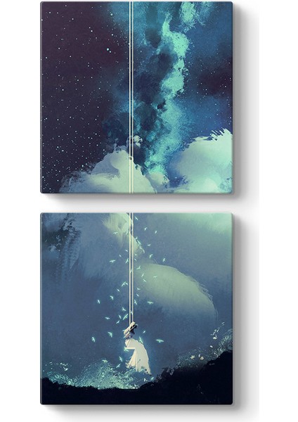 Gökyüzünde Salıncak Tablosu