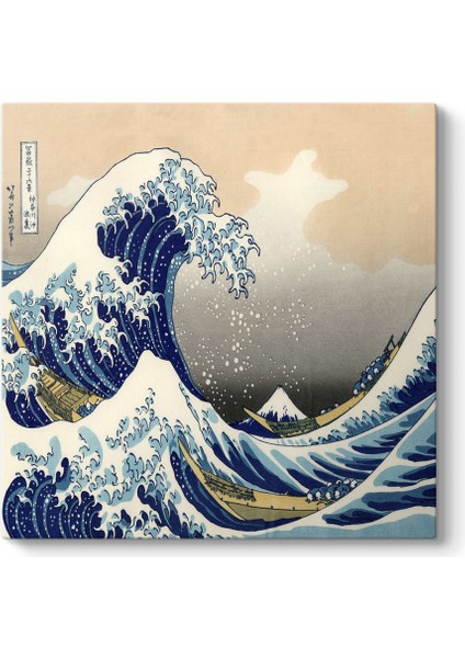 Ando Hiroshige - Wave Of Kanagawa Tablosu