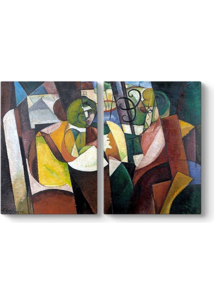 Gleizes Metzinger - Femmes Tablosu