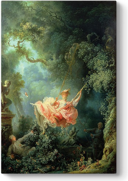 Jean Honore Fragonard - Swing Tablosu