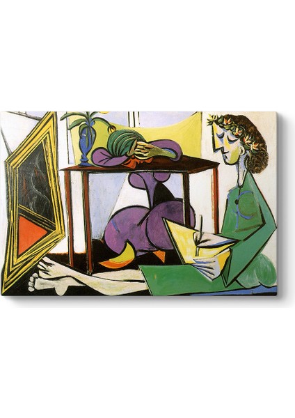Pablo Picasso - Interior Tablosu