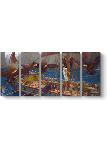 John William Waterhouse - Ulysses And The Sirens Tablosu
