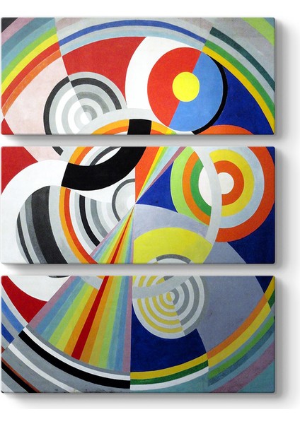 Robert Delaunay - Rythme No:1 Tablosu