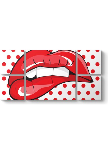Dudak Popart Tablosu