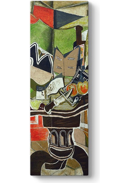 Georges Braque - The Round Table Tablosu