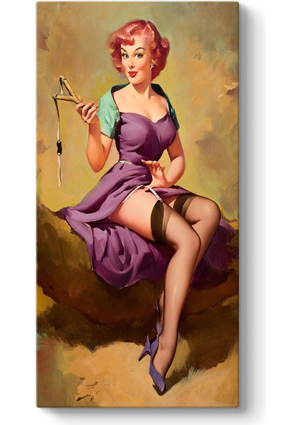 Pin Up Elvgren Tablosu