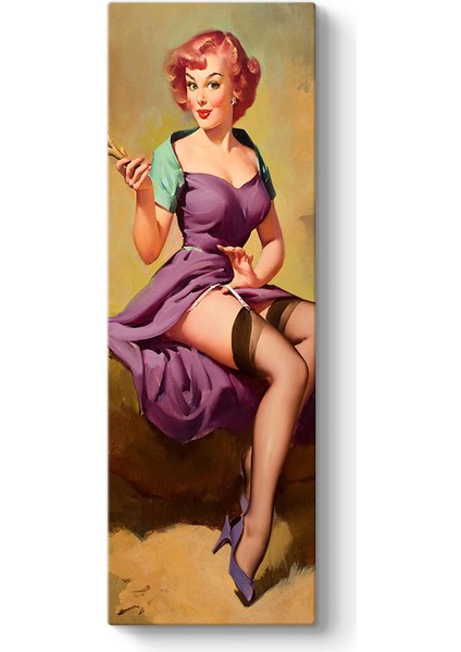 Pin Up Elvgren Tablosu