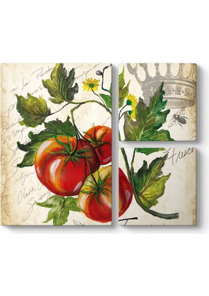 Domates Vintage Tablo