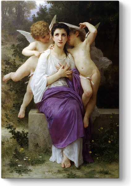 William Adolphe Bouguereau - Awakening Tablosu