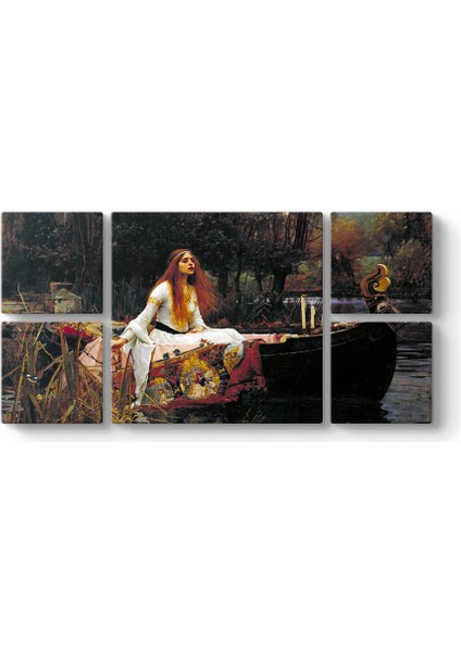 Edmund Blair Leighton - Lady Of Shalott Tablosu