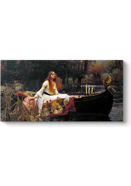 Edmund Blair Leighton - Lady Of Shalott Tablosu