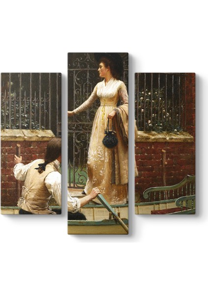 Edmund Blair Leighton - The Elopement Tablosu