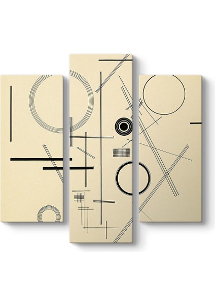 Wassily Kandinsky - Ohne Titel Tablosu