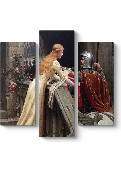 Edmund Blair Leighton - Tanrı Korusun Tablosu