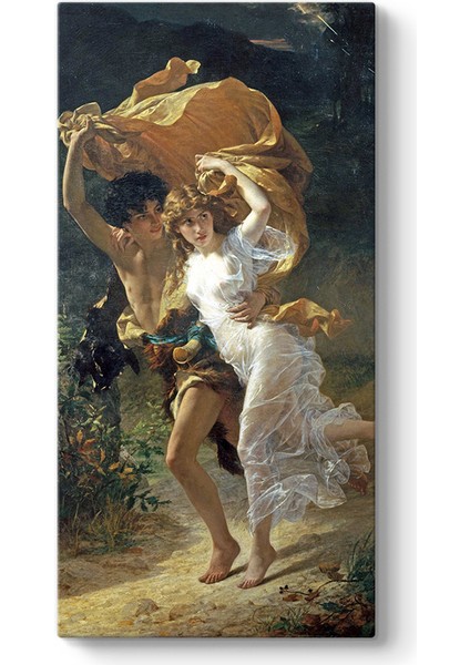 Pierre Auguste Cot - The Storm Tablosu