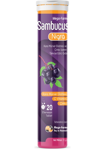 Sambucus Nigra 20 Tablet