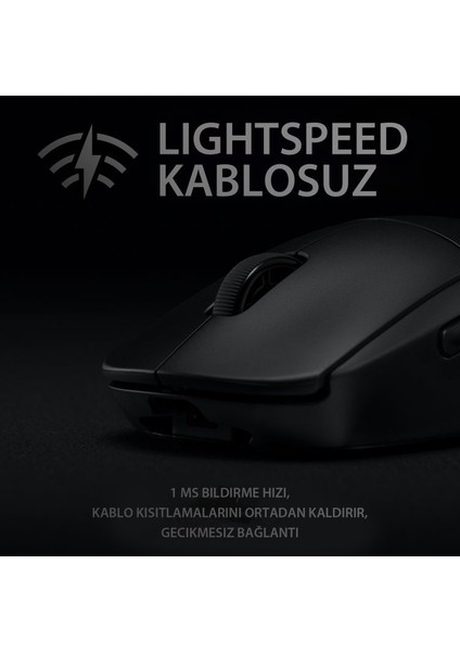 G PRO HERO 25.600 DPI Kablosuz Oyuncu Mouse – Siyah