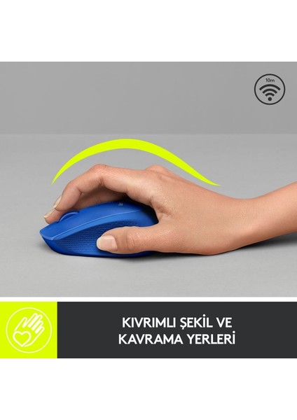 910-004290 M280 Kablosuz Mavi Mouse