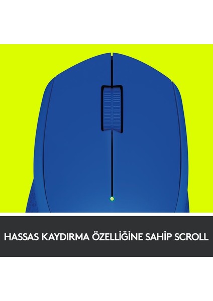 910-004290 M280 Kablosuz Mavi Mouse