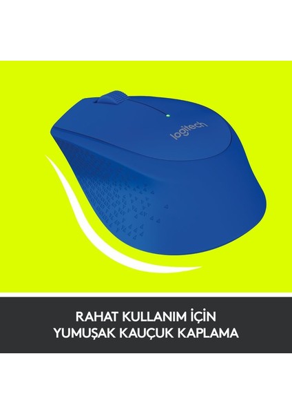 910-004290 M280 Kablosuz Mavi Mouse