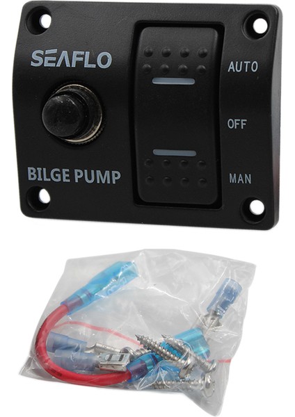 3-Yollu Sintine Pompa Anahtarı Paneli Otomatik / Kapalı / Kılavuzu (Yurt Dışından)