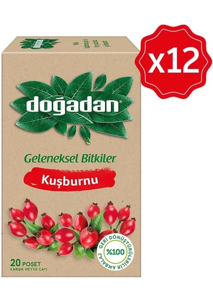 Kuşburnu Çayı 12 x 20'li